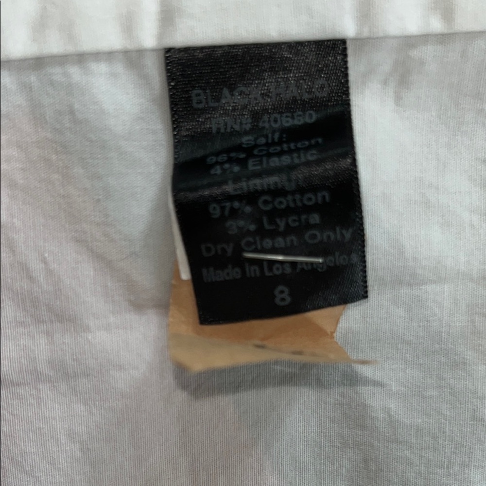 Black Halo Abstract Mini Dress US 8 - Picture 3 of 7